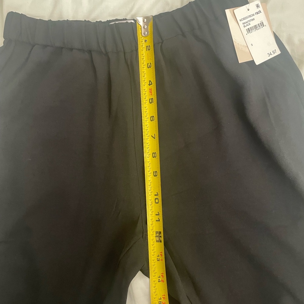 14th & Union Jogger Style Lightweight Relaxed Trousers in Black Sz S - Picture 10 of 11